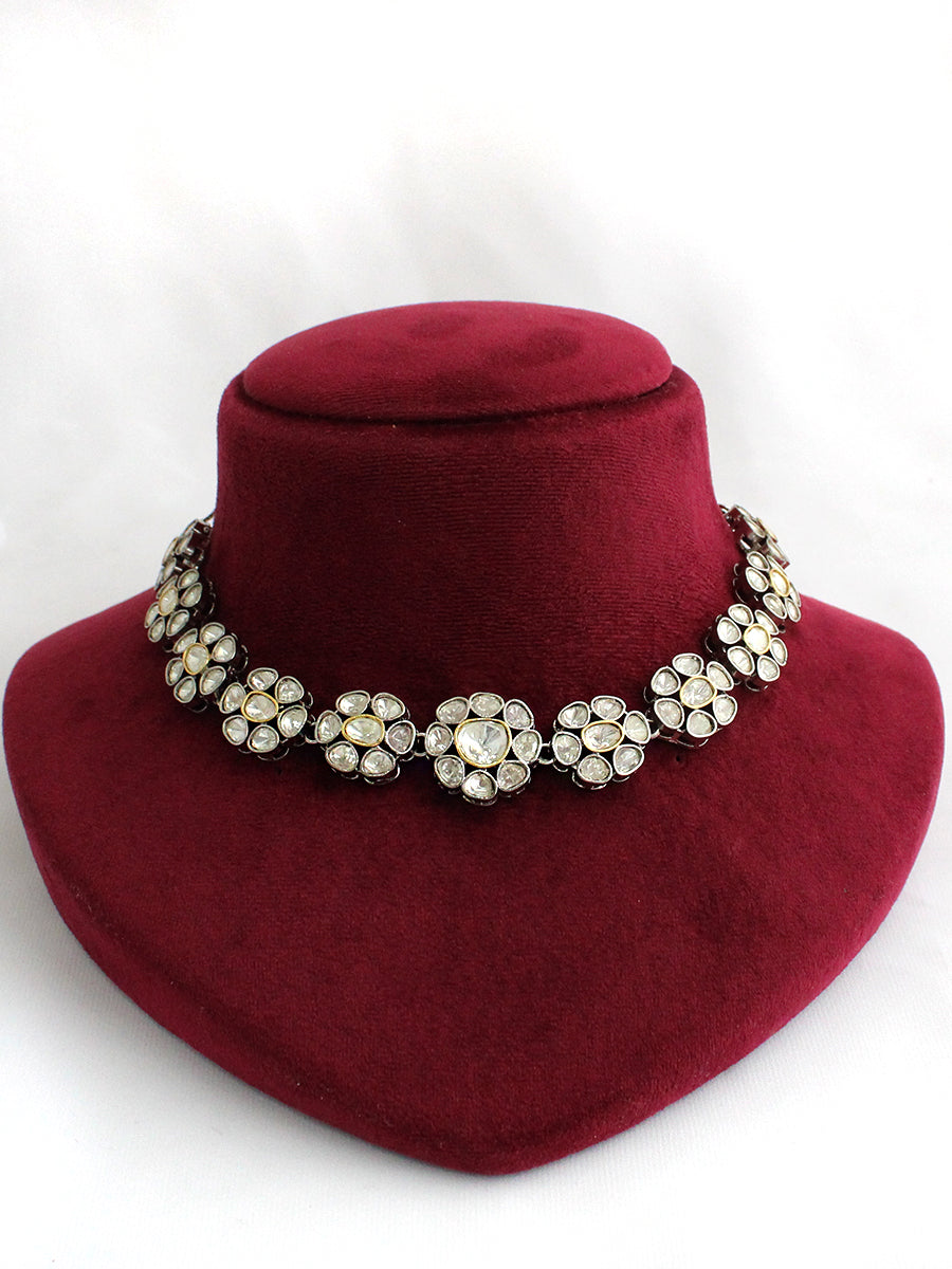 Amara Necklace-Metallic