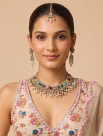 Fatimah Necklace Set-Multicolor