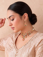 Kiayan Choker Necklace Set-Pink