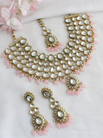 Navika Necklace Set-Pastel Pink