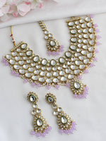 Navika Necklace Set-Lavender