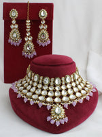 Navika Necklace Set-Lavender