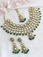 Navika Necklace Set-Green