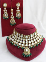 Navika Necklace Set-Green