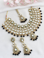 Navika Necklace Set-Black