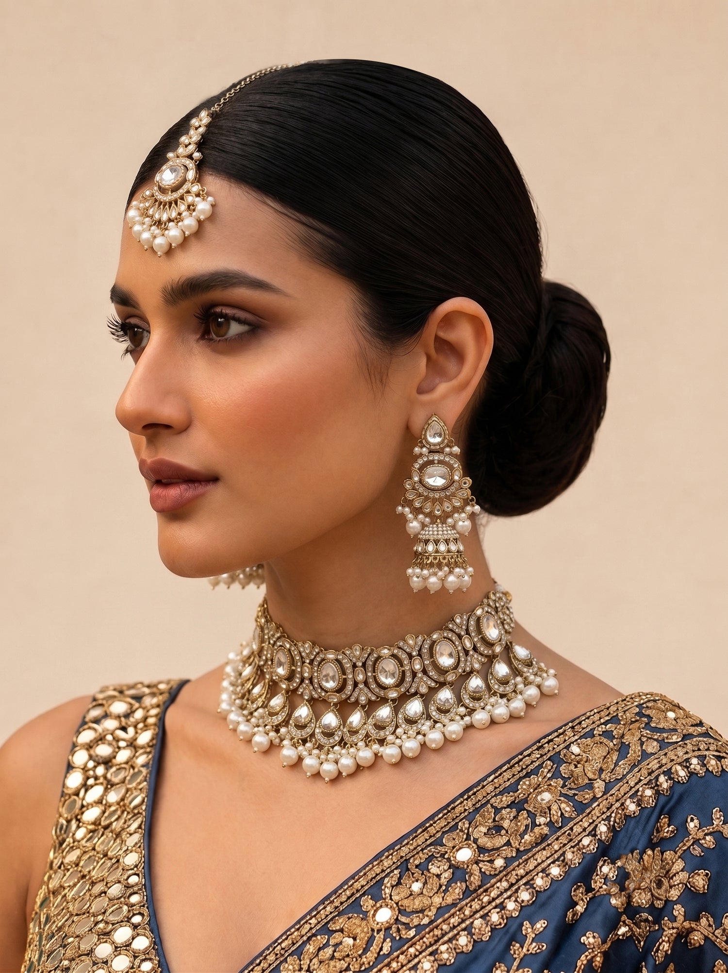 Eshal Choker Necklace Set