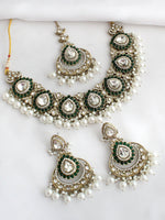 Ivana Necklace Set-Green