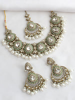 Ivana Necklace Set-Mint Green