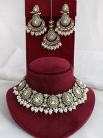 Ivana Necklace Set-Mint green