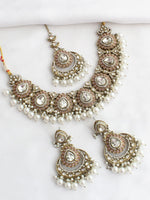 Ivana Necklace Set-pastel Pink