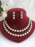 Noshin Layered Necklace Set-Gold
