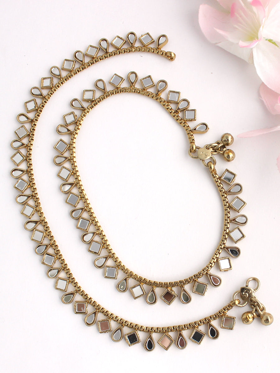 Kangana Anklet Payal-Golden