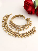 Gunjan Anklet Payal - Gold