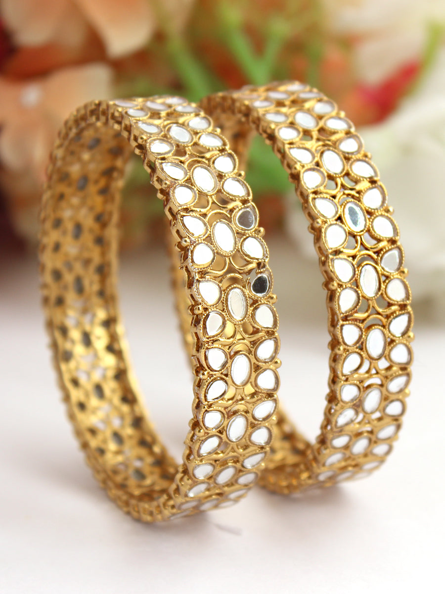 Rasika Mirror Bangle Set Bridal Kada Bangles for Indian Weddings Abroad