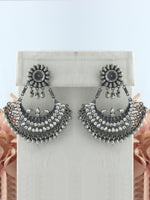 Risna Earrings-Antique Silver