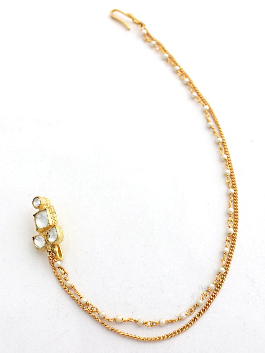 Kesar Nose Ring- Gold