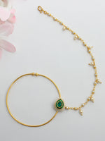 Sukriti Nose Ring-Green