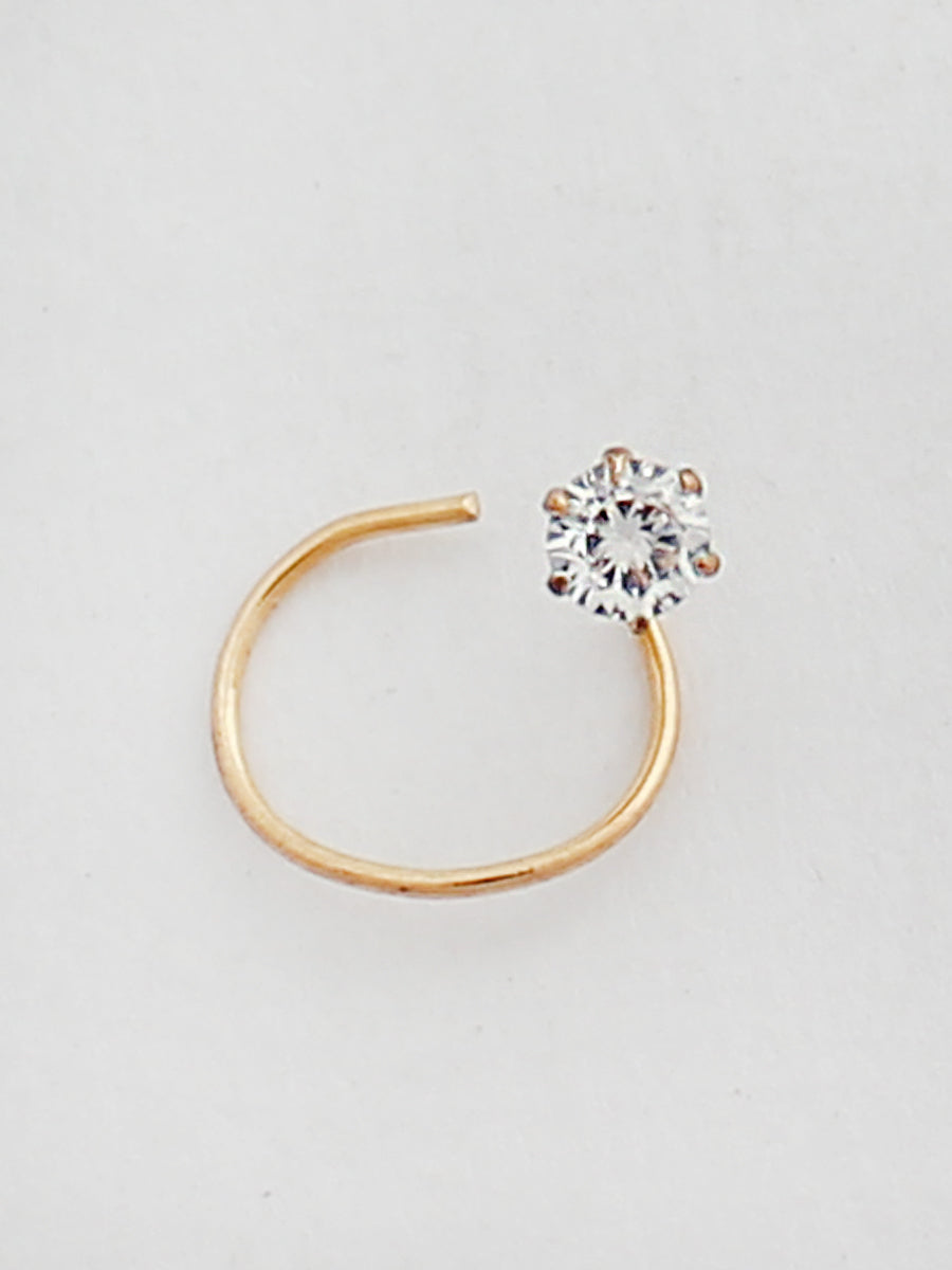 Gracy Nose Pin /Ring Desi Nose Ring for Cultural Celebrations