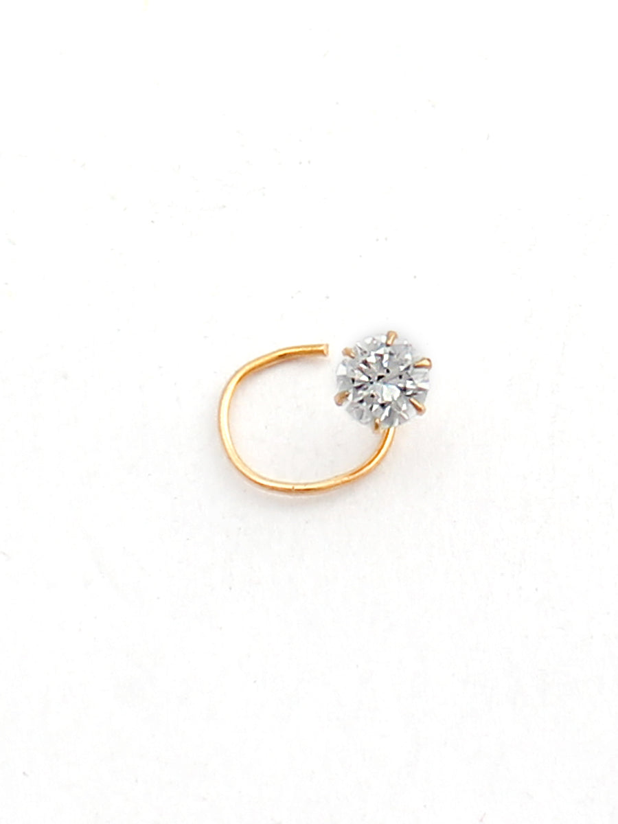 Chaaya Nose Pin /Ring Statement Nose Ring for Indian Festive Wear