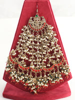 Zeenat Bridal Set-Multicolor