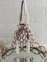 Dhaani Potli Bag-Dusty Rose