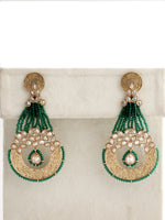 Shanaya Earrings-Green