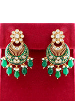 Vritee Earrings-Green