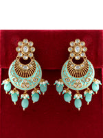 Vritee Earrings-Mint Green