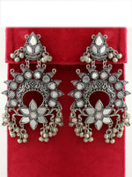Yami Earrings-Antique Silver 