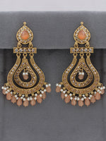 Shifa Earrings-Peach