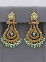 Shifa Earrings-Sage Green
