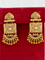 Artika Earrings-Yellow
