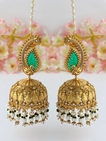 Aishwarya Earrings-Green