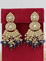 Sanjita Kundan Long Earrings