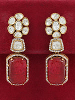 Mihika Earrings-Red