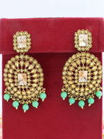 Aashi Earrings-Mint Green
