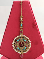 Inayat Maang Tikka-Multicolor