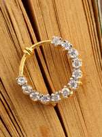 Shirin Clip On Nose Ring - gold