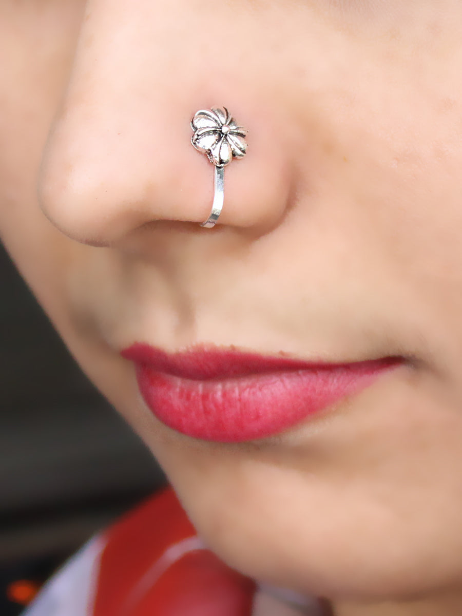 Romisa Nose Ring Indian Bridal & Party Wear Nath for NRIs