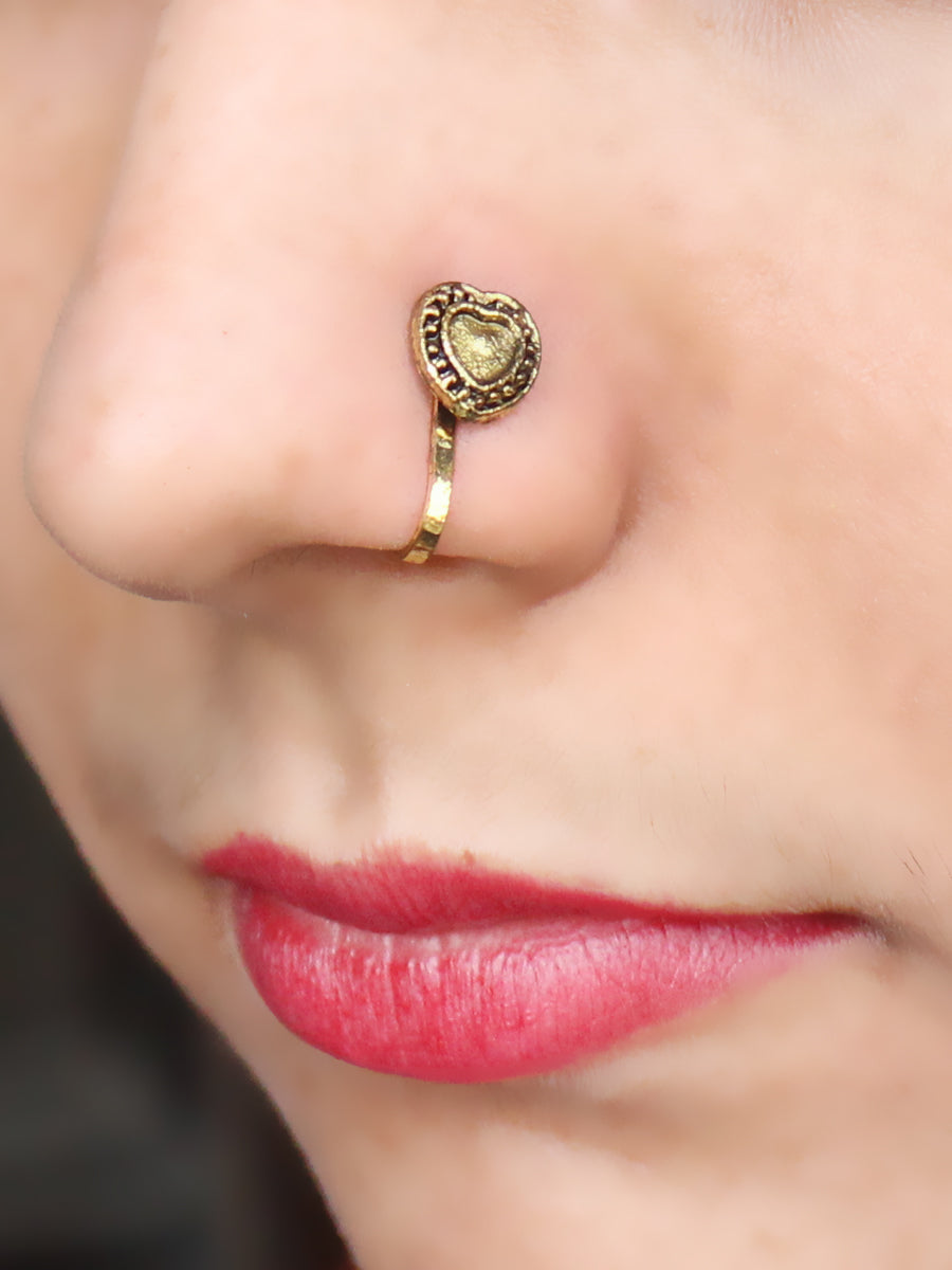 Poorvi Nose Ring Fast Shipping Indian Nath for Destination Weddings