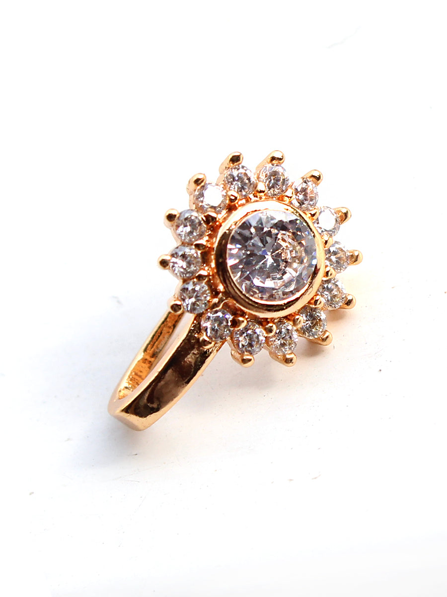 Shreya Nose Ring Luxury Indian Nose Ring with International Shipping