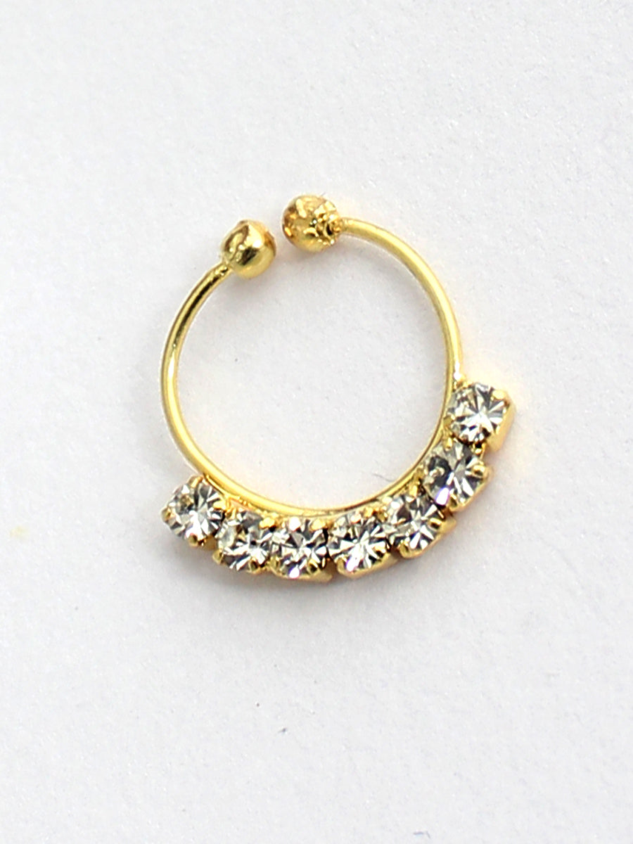 Avni Nose Ring Luxury Indian Nose Ring with International Shipping