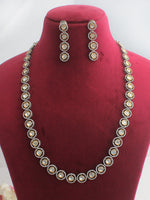 mouni Necklace Set-Metallic