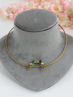 Mewar Hasli Necklace-Multicolor